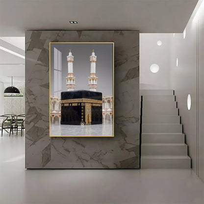 Subhaan Allah Khana Kaba Premium Acrylic Vertical Wall Art