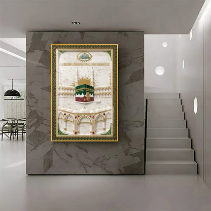 Holy Kaaba Premium Acrylic Vertical Wall Art