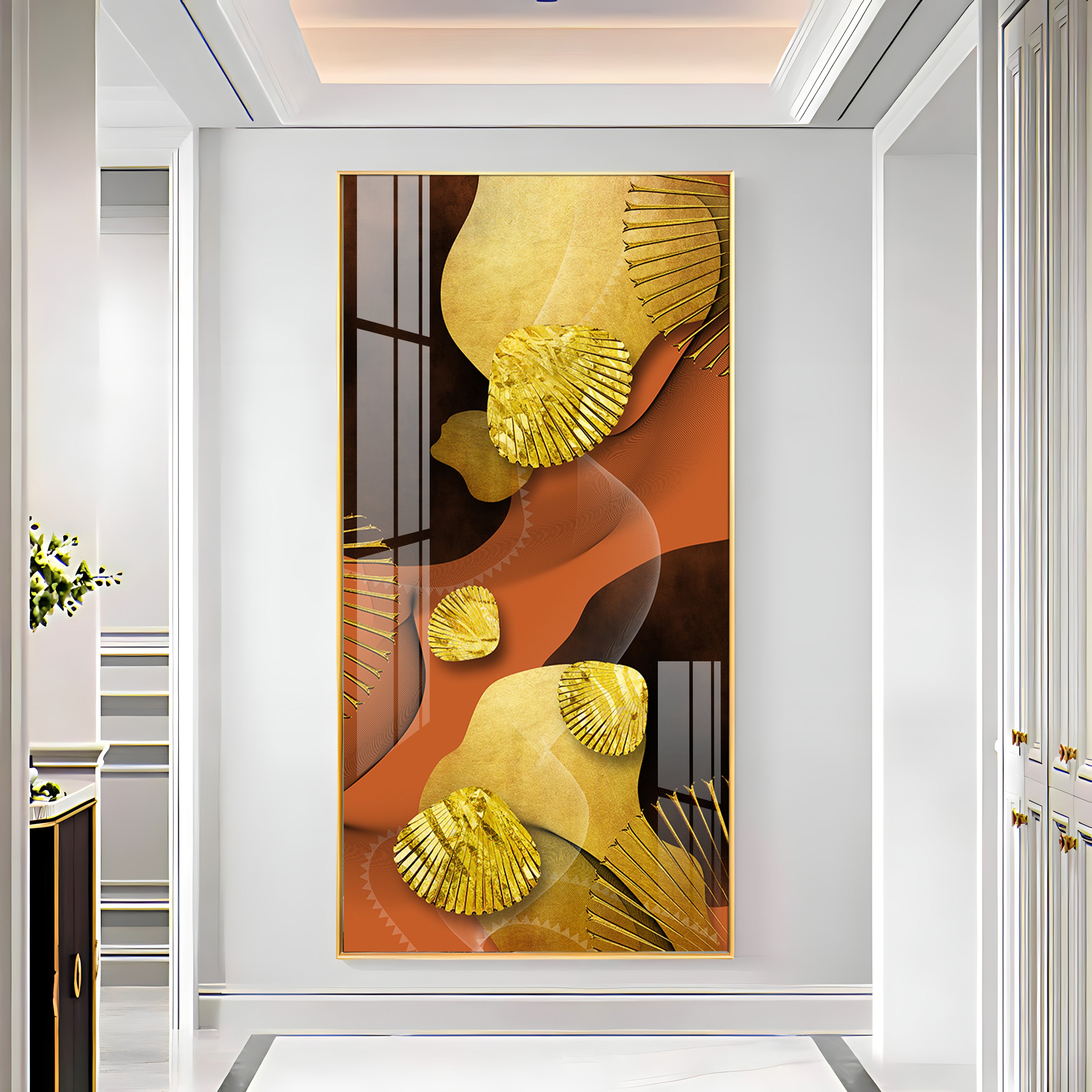 Luxe Aura Premium Acrylic Vertical Wall Art