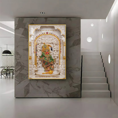 Divine Shri Kashtbhanjandev Premium Acrylic Vertical Wall Art