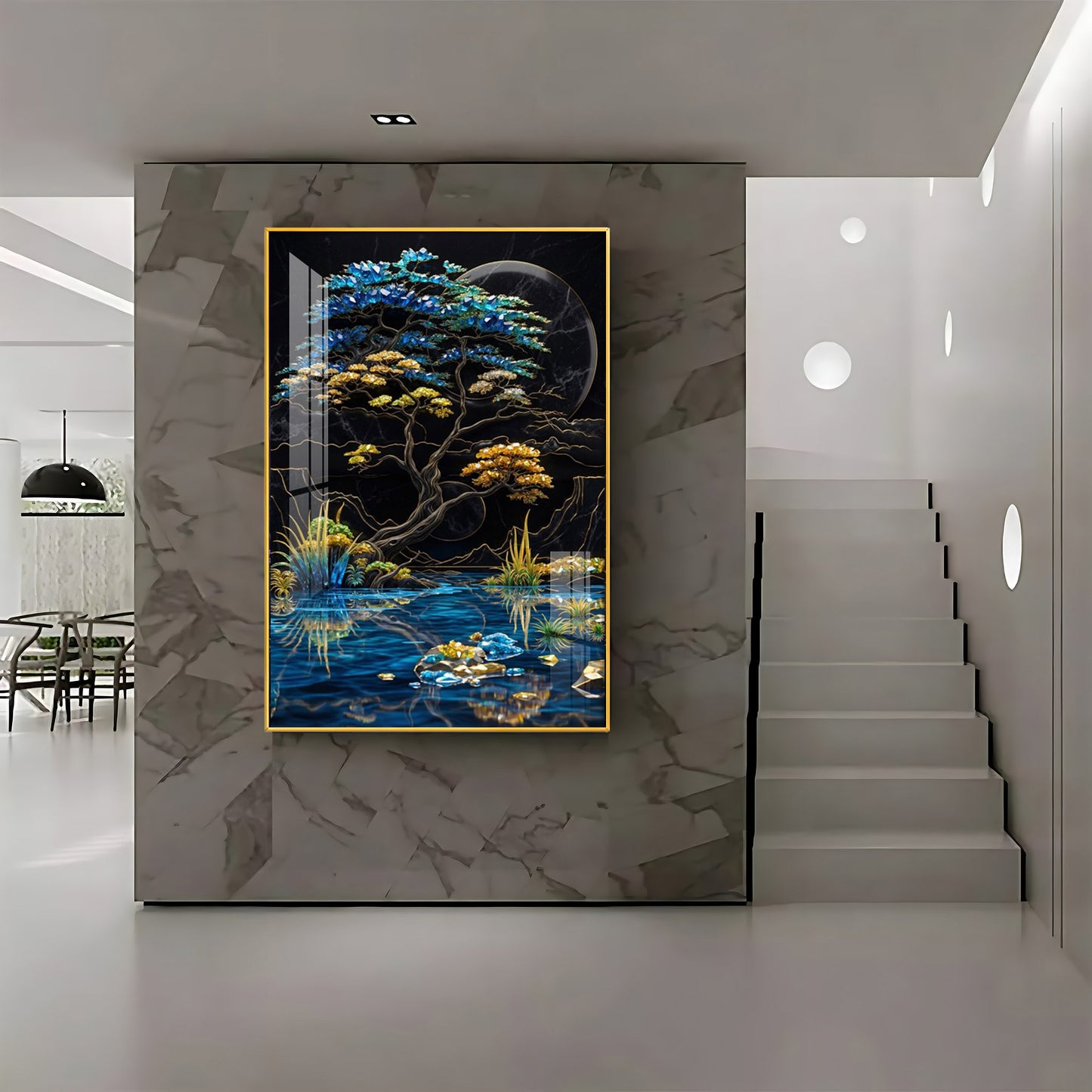 Nature's Embrace Tree Premium Acrylic Vertical Wall Art