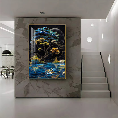 Nature's Embrace Tree Premium Acrylic Vertical Wall Art