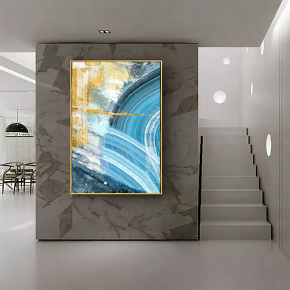 Celestial Wave Premium Acrylic Vertical Wall Art