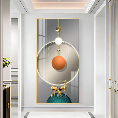 Elegant Entryway Premium Acrylic Vertical Wall Art