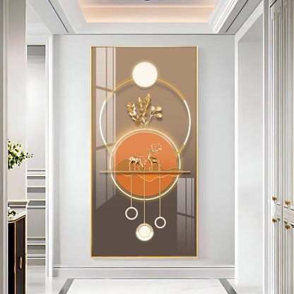 Majestic Mane Premium Acrylic Vertical Wall Art