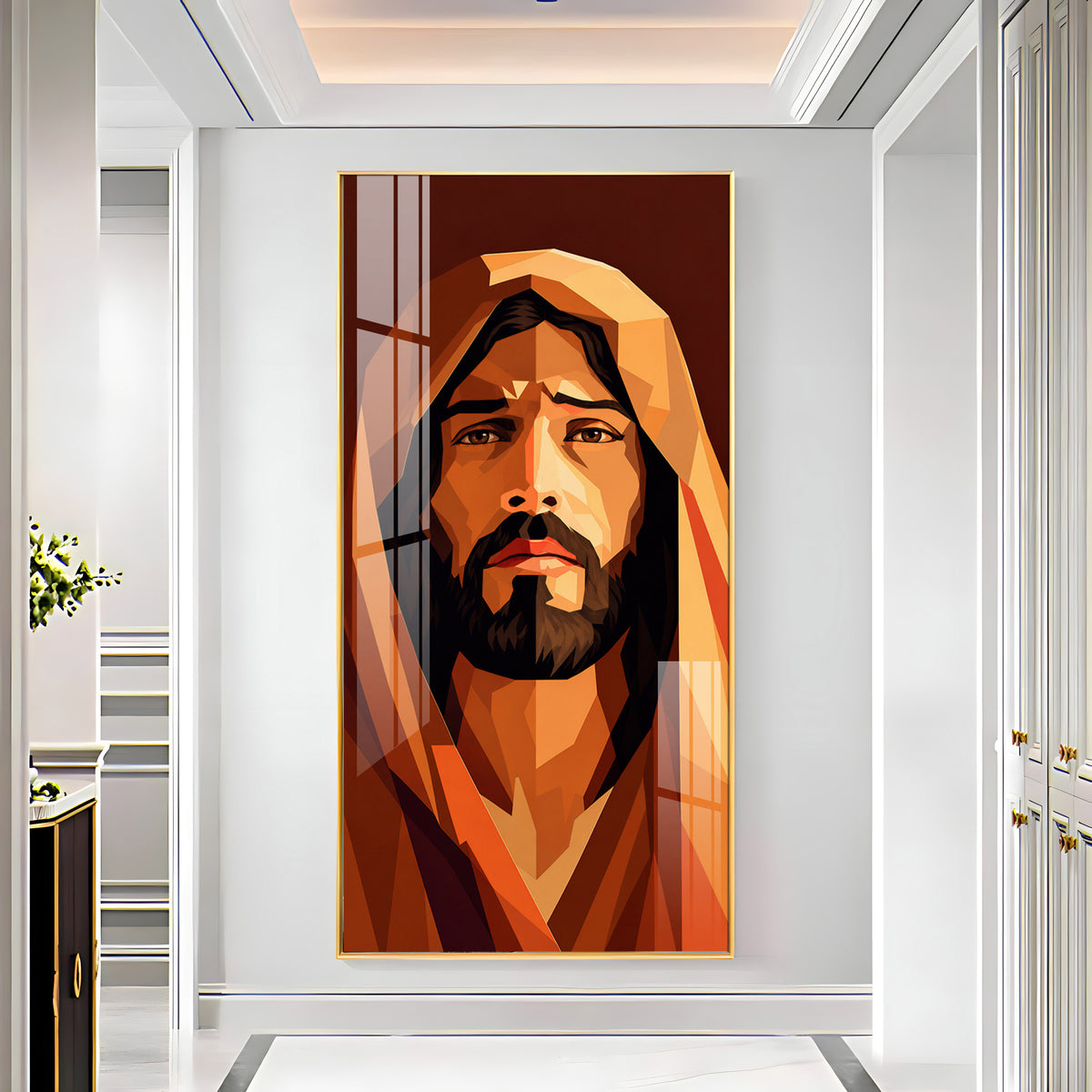 Jesus Christ Serenity Premium Acrylic Wall Art