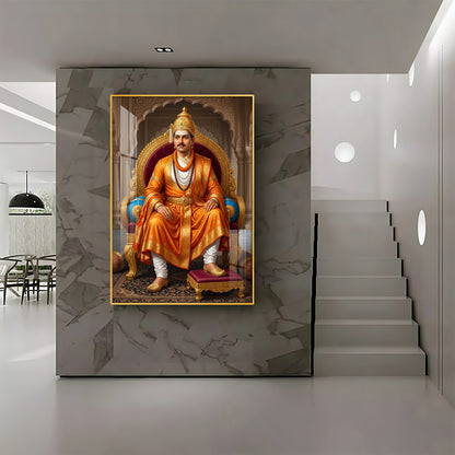 Shri Basavanna Premium Acrylic Vertical Wall Art