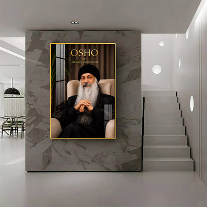Osho Premium Acrylic Vertical Wall Art