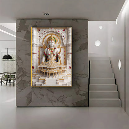 Lord Ram Ji Premium Acrylic Vertical Wall Art