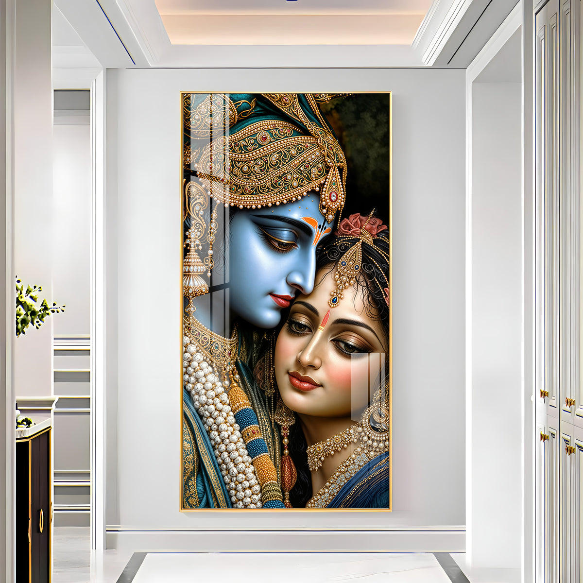 Sacred Love Premium Acrylic Vertical Wall Art
