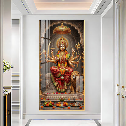 Goddess of Strength Premium Acrylic Vertical Wall Art