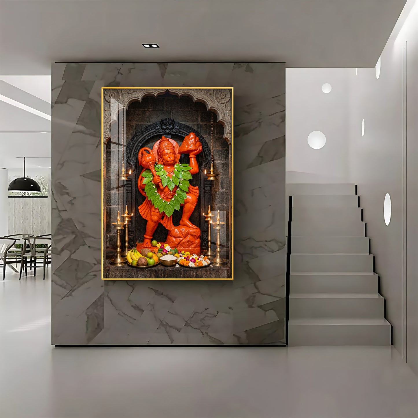 Lord Balaji Premium Acrylic Vertical Wall Art