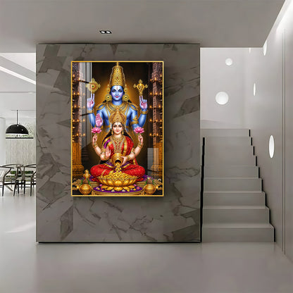 Lord Venkateswara Swamy Premium Acrylic Vertical Wall Art