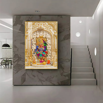 Divine Hanuman Ji Premium Acrylic Vertical Wall Art