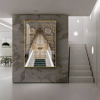Kaaba Door Premium Acrylic Vertical Wall Art
