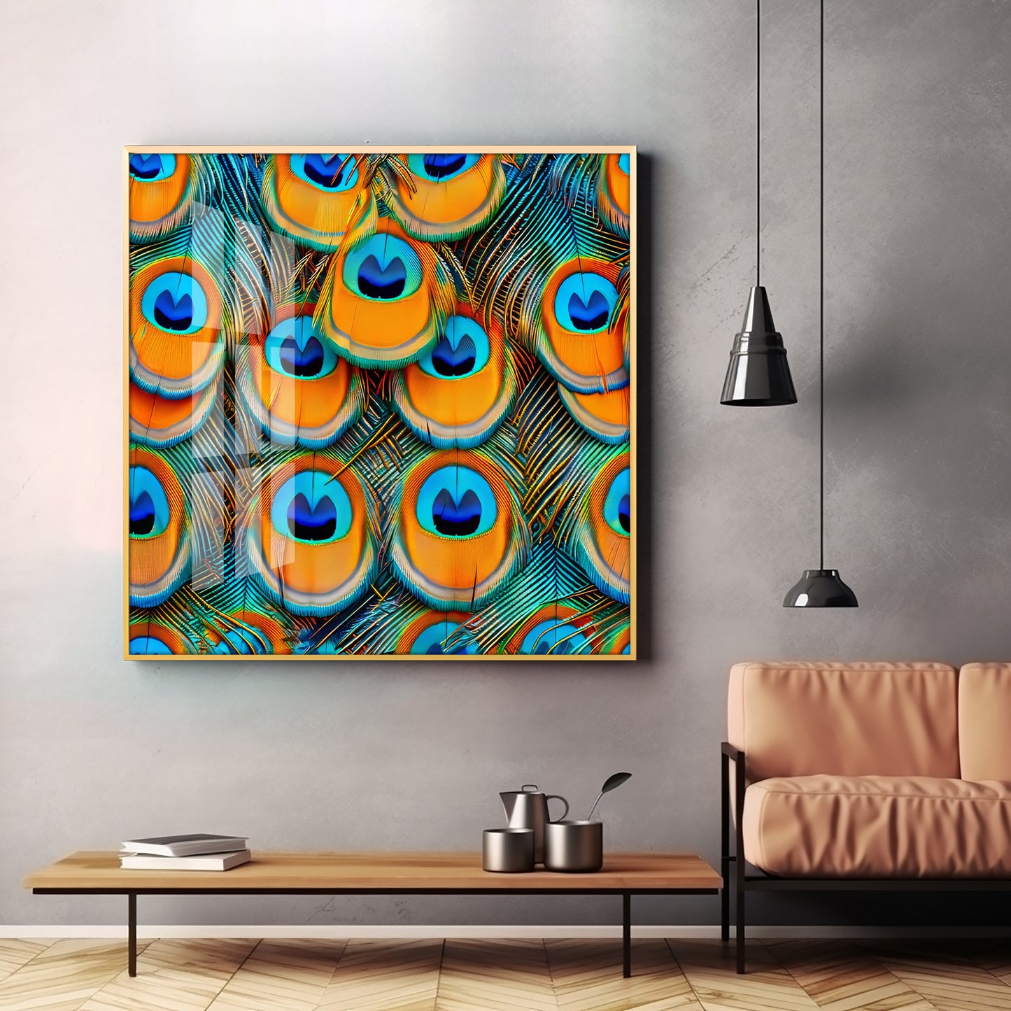 Morpankh Premium Acrylic Square Wall Art