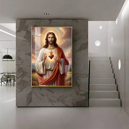 Emblem of Divine Love Premium Acrylic Vertical Wall Art