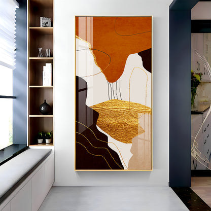 Eternal Waves Modern Abstract Premium Acrylic Vertical Wall Art