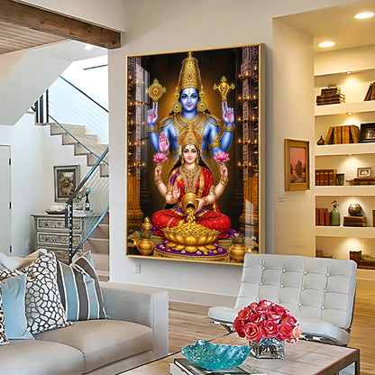 Lord Venkateswara Swamy Premium Acrylic Vertical Wall Art
