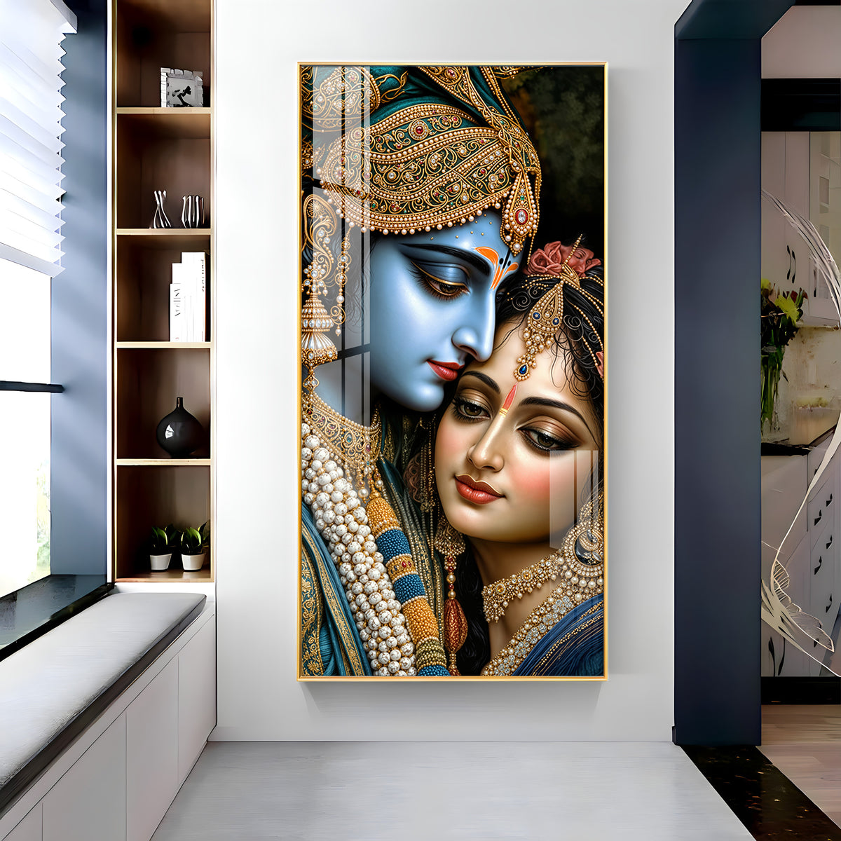 Sacred Love Premium Acrylic Vertical Wall Art