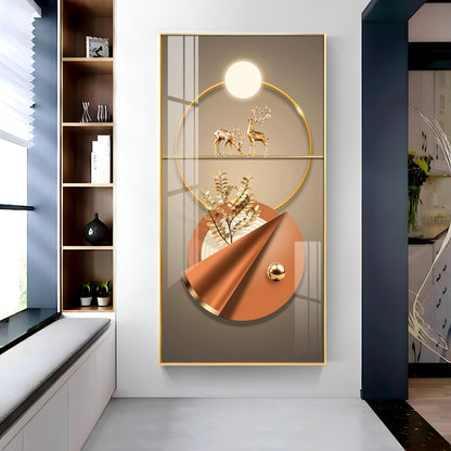 Hallway Elegance Premium Acrylic Vertical Wall Art