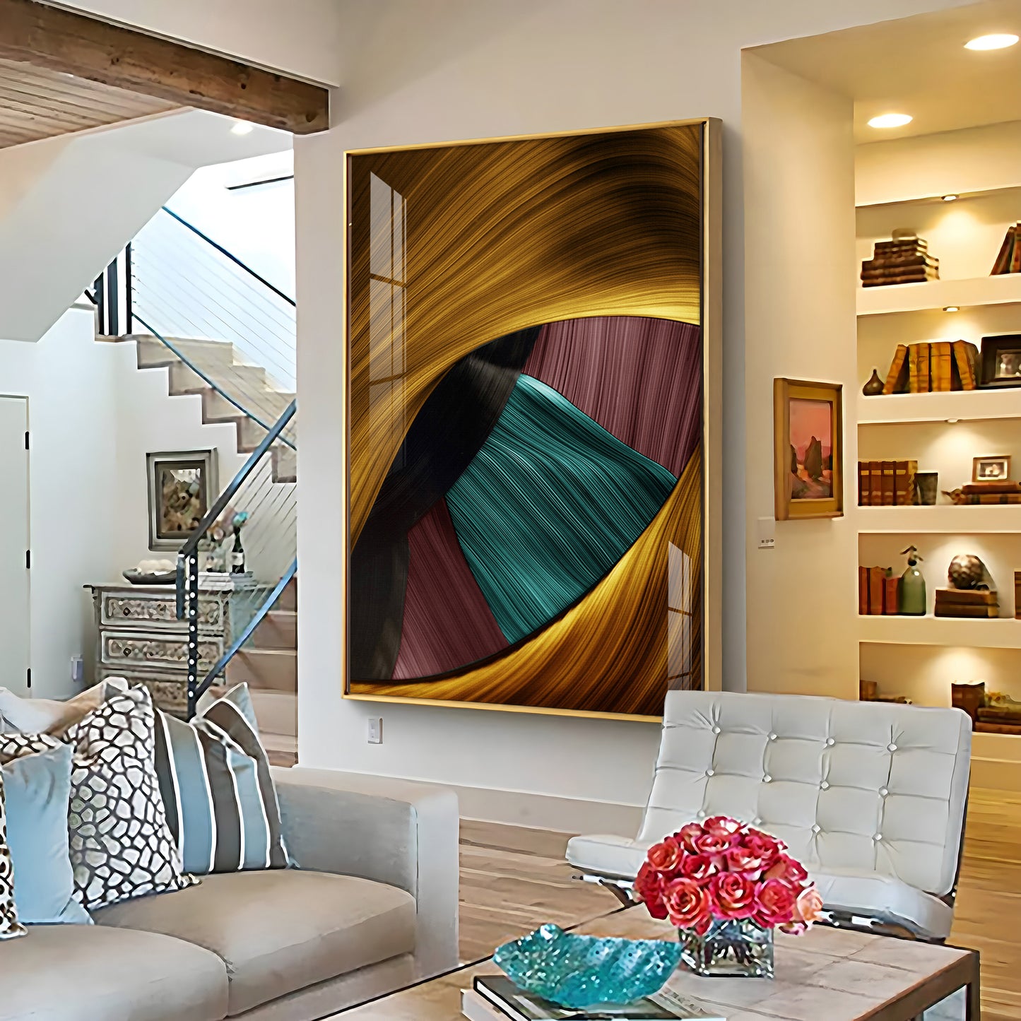 Vivid Visions Premium Acrylic Vertical Wall Art