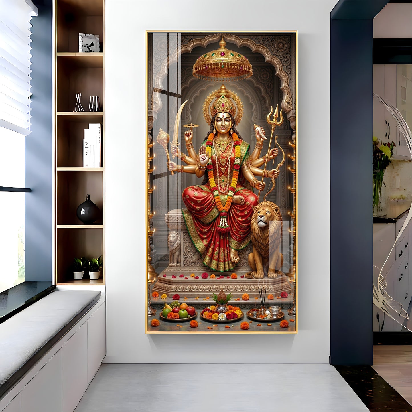 Goddess of Strength Premium Acrylic Vertical Wall Art