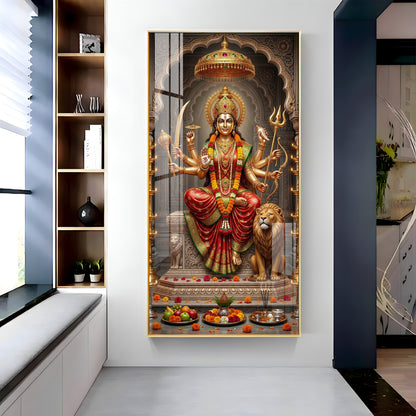 Goddess of Strength Premium Acrylic Vertical Wall Art