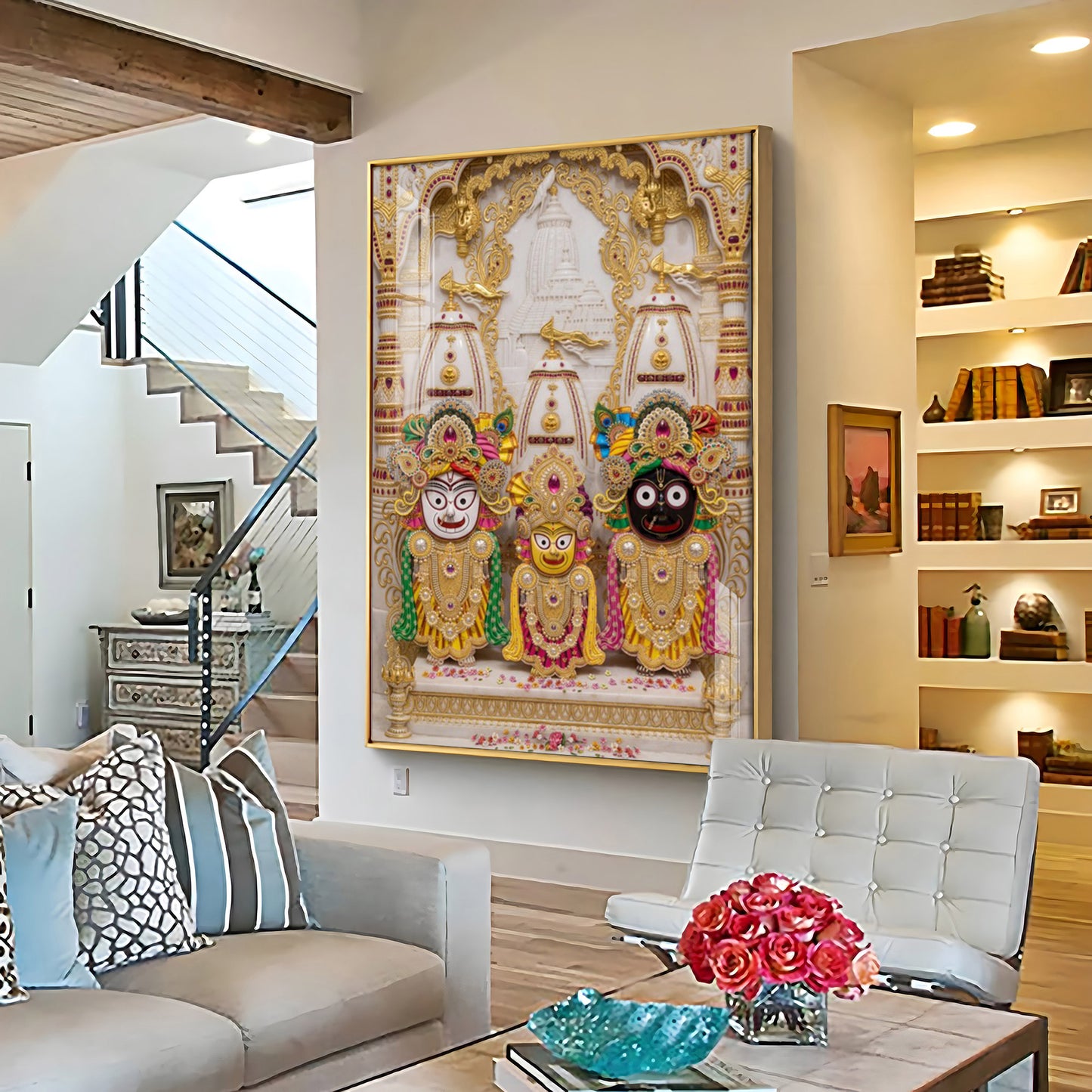 Jagannath Prabhu Serenity Premium Acrylic Vertical Wall Art