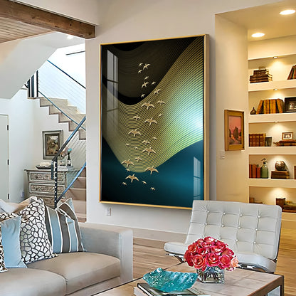 Wave of Wings Premium Acrylic Vertical Wall Art