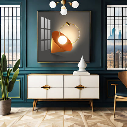 Abstract Geometrical Patterns Premium Acrylic Square Wall Art