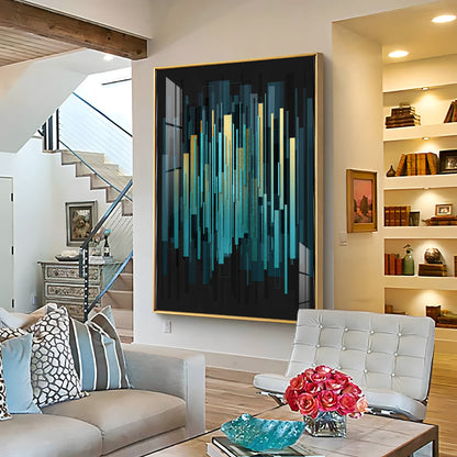 Celestial Harmony Premium Acrylic Vertical Wall Art