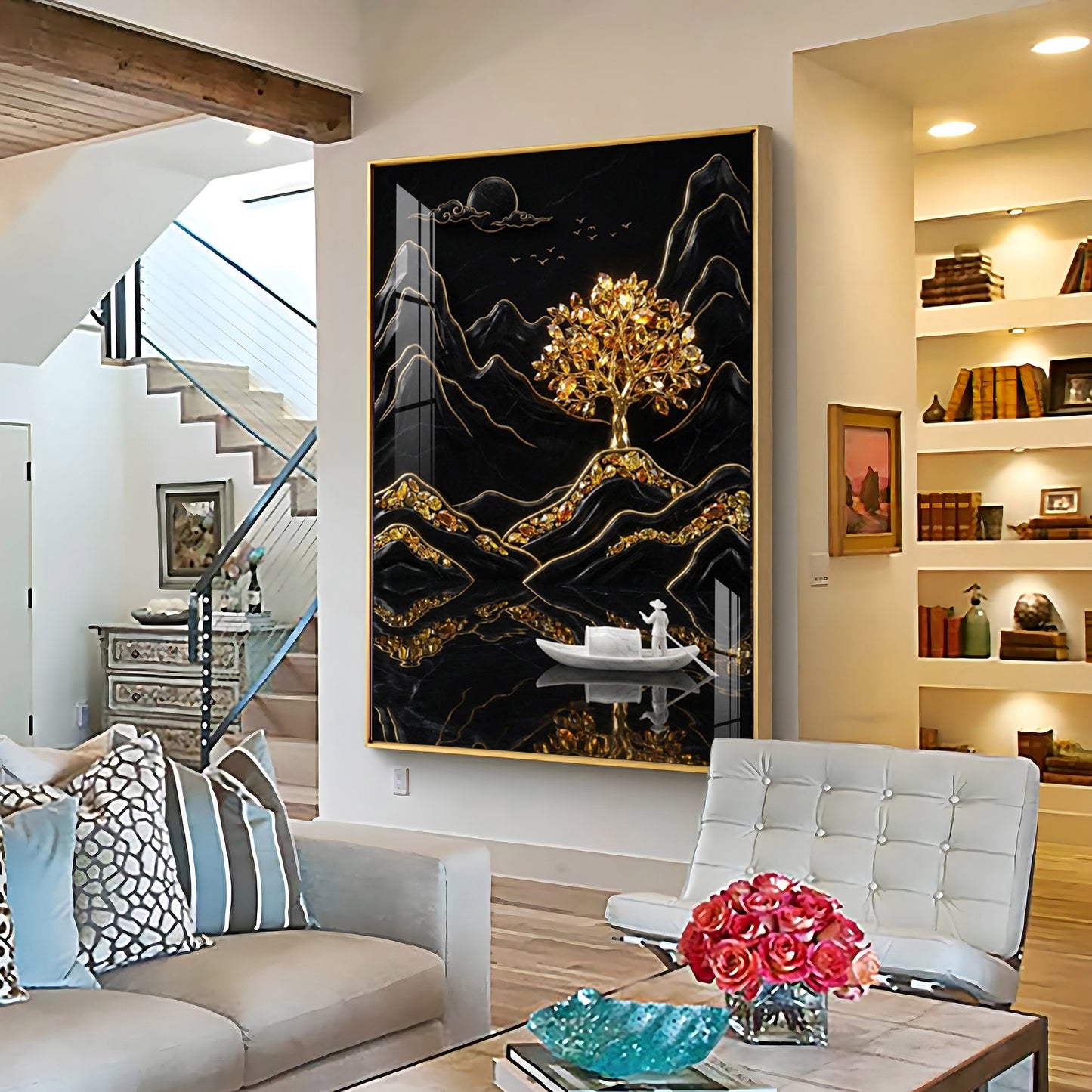 Tree Of Life Premium Acrylic Vertical Wall Art