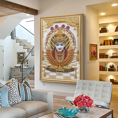 Goddess Renuka Premium Acrylic Vertical Wall Art
