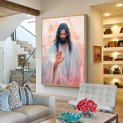 Jesus Christ Blessing Hand Premium Acrylic Wall Art