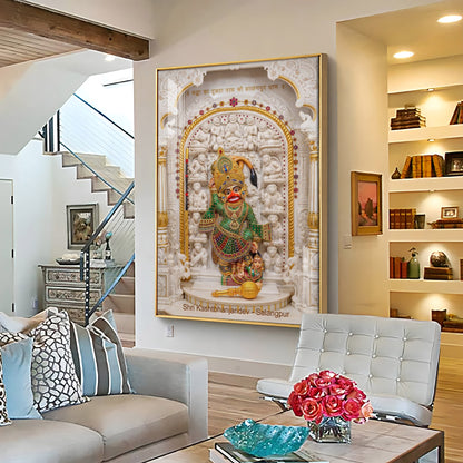 Divine Shri Kashtbhanjandev Premium Acrylic Vertical Wall Art