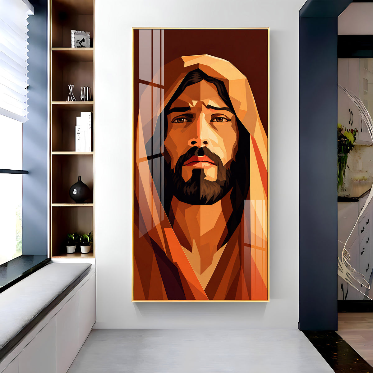 Jesus Christ Serenity Premium Acrylic Wall Art