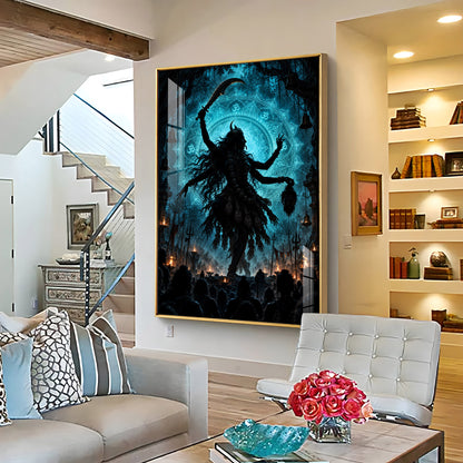 Mata Kalaratri Premium Acrylic Vertical Wall Art