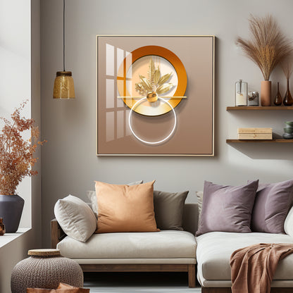 Symbolizing Nature & Elegance Premium Acrylic Square Wall Art