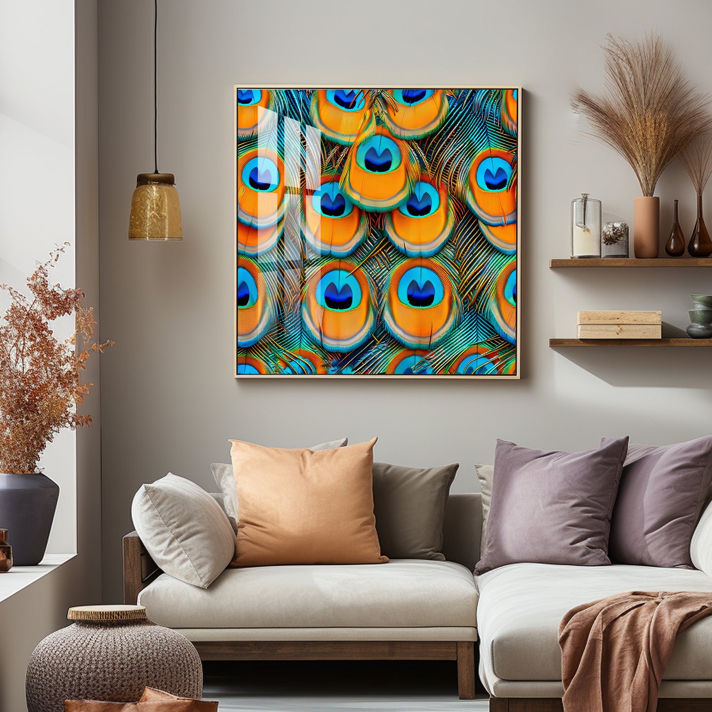 Morpankh Premium Acrylic Square Wall Art