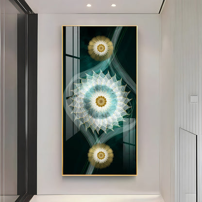 Evil Eye Theme Premium Acrylic Vertical Wall Art