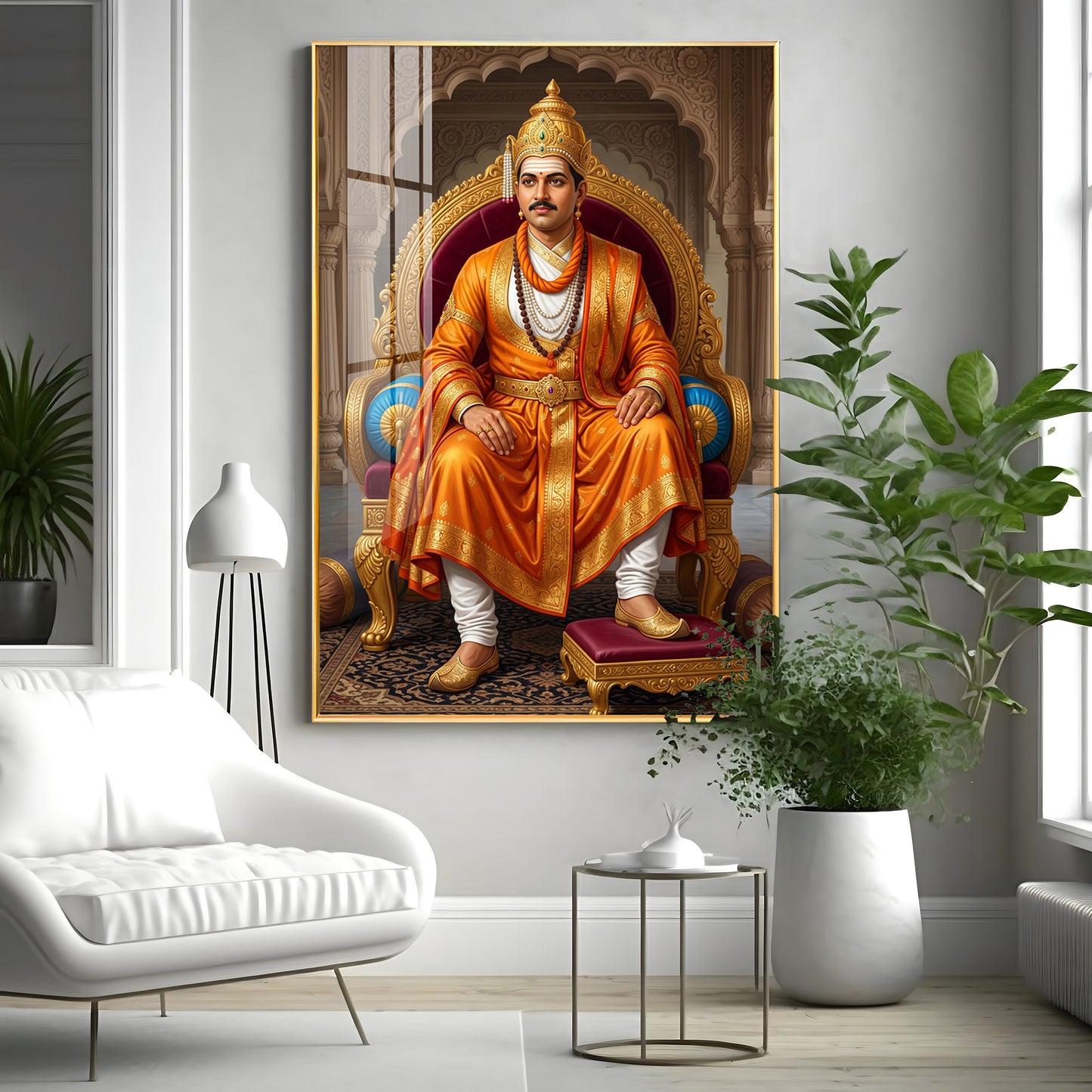 Shri Basavanna Premium Acrylic Vertical Wall Art