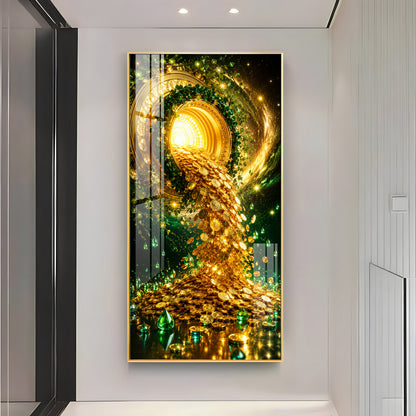 Portal Of Wealth Premium Acrylic Vertical Wall Art