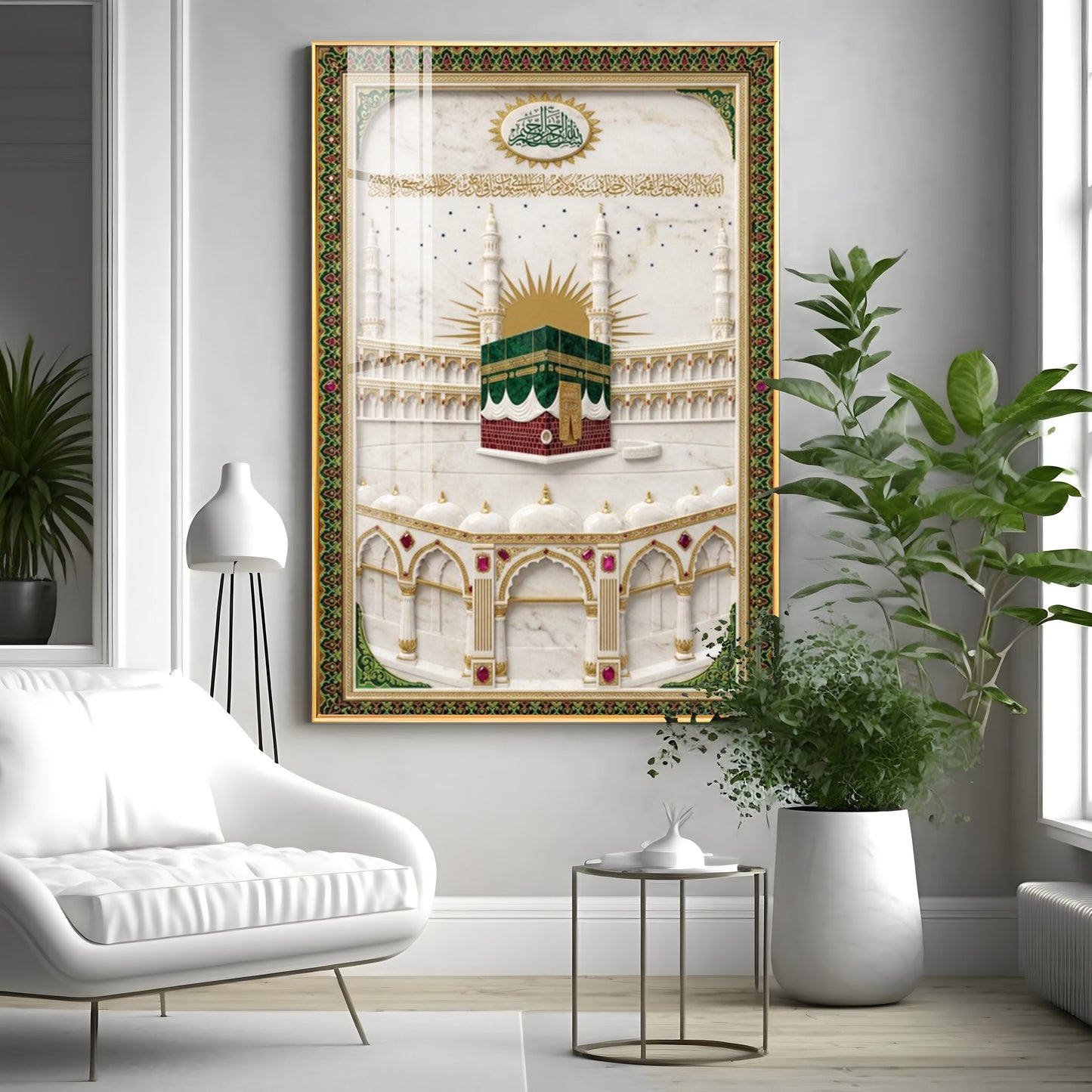 Holy Kaaba Premium Acrylic Vertical Wall Art