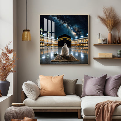 Kaaba Mecca Premium Acrylic Square Wall Art