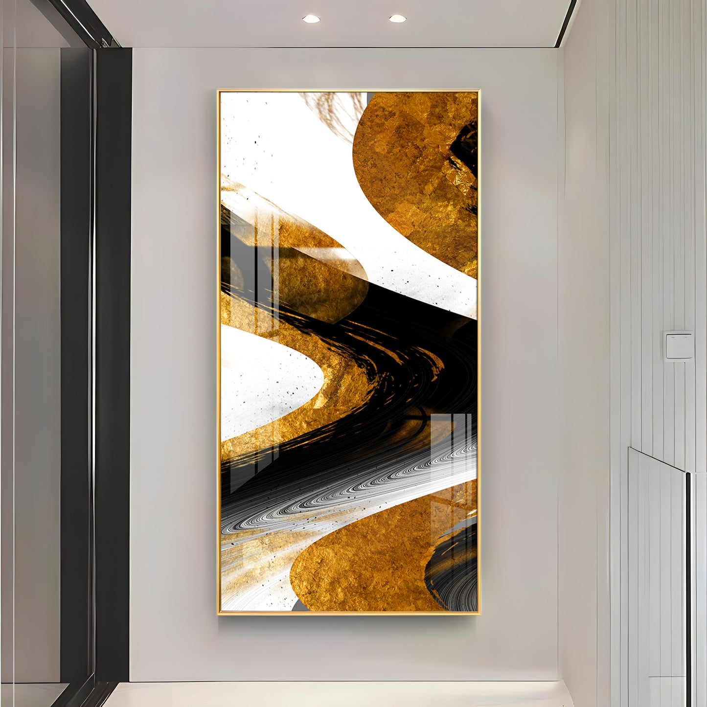 Modern Muse Canvas Premium Acrylic Vertical Wall Art