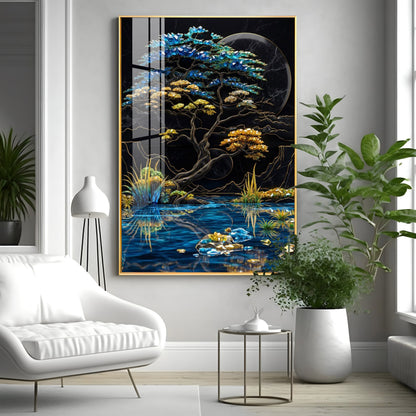 Nature's Embrace Tree Premium Acrylic Vertical Wall Art