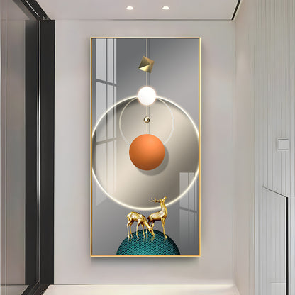 Elegant Entryway Premium Acrylic Vertical Wall Art