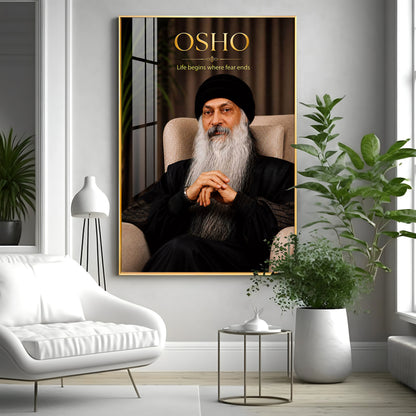 Osho Premium Acrylic Vertical Wall Art