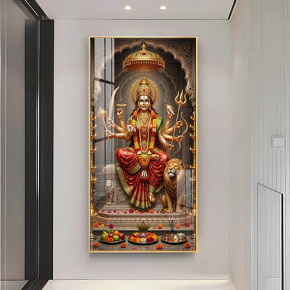Goddess of Strength Premium Acrylic Vertical Wall Art